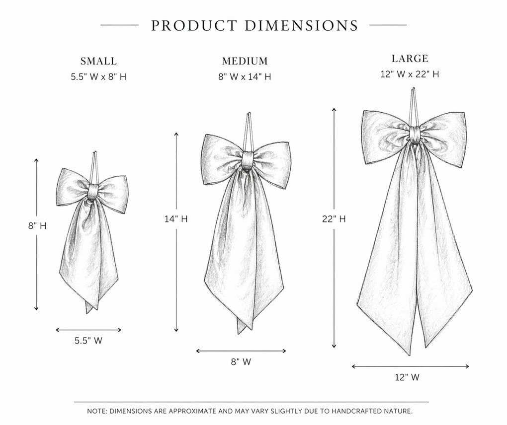 BLACKWATCH TARTAN SMALL HANGING BOW SM-4796