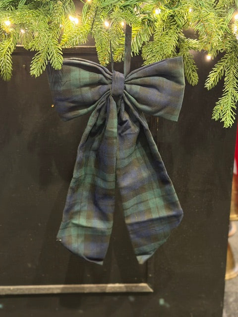BLACKWATCH TARTAN MEDIUM HANGING BOW MED-4802