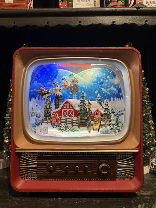 GLITTER LANTERN - Retro Television Barn 6