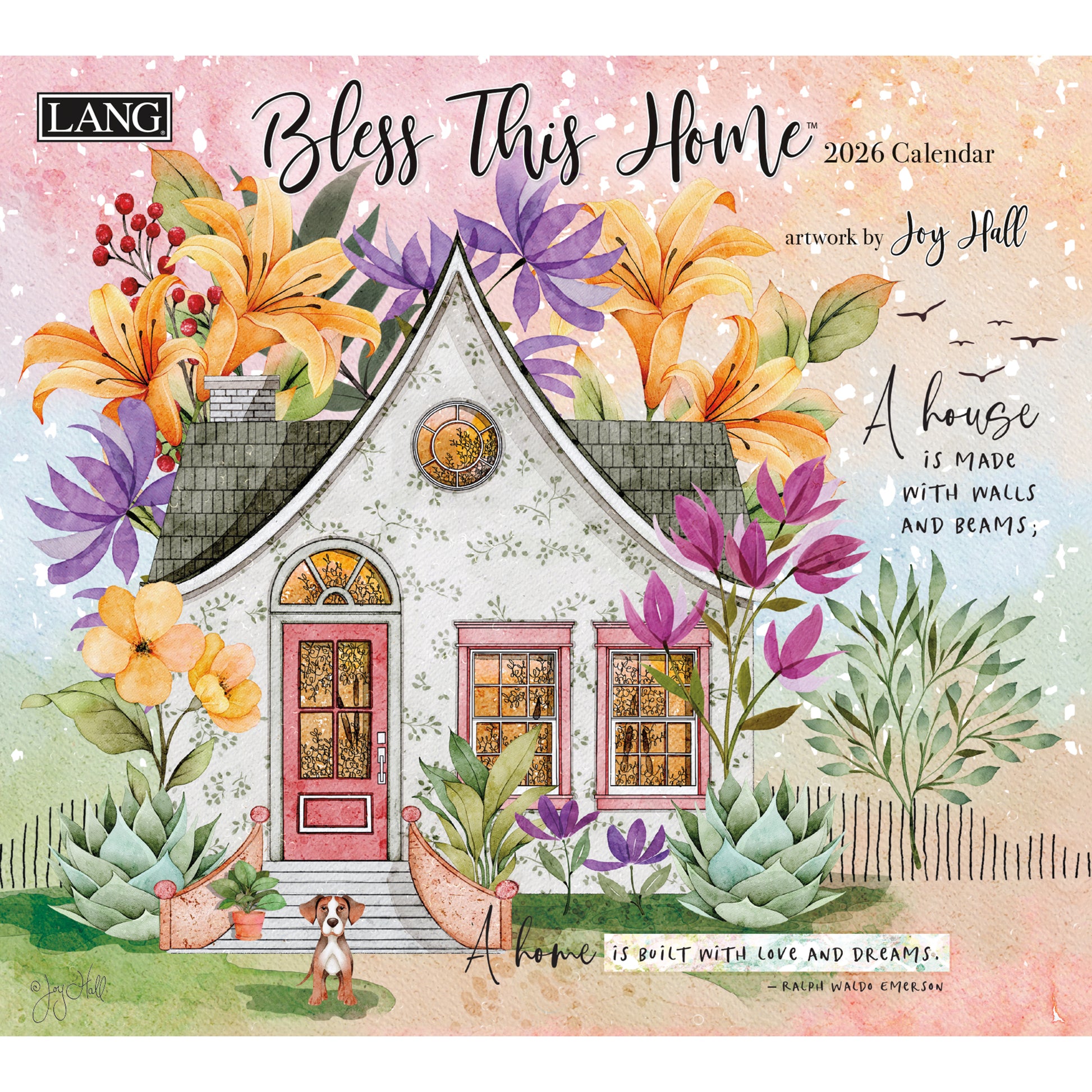 LANG CALENDAR 2026 - BLESS THIS HOME