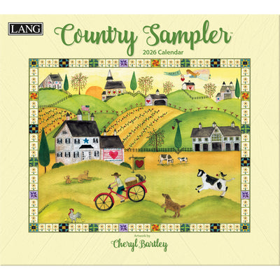 LANG CALENDAR 2026 - COUNTRY SAMPLER