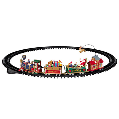 LEMAX VILLAGE - THE STARLIGHT EXPRESS TRAIN SET 17 PIECE 04232