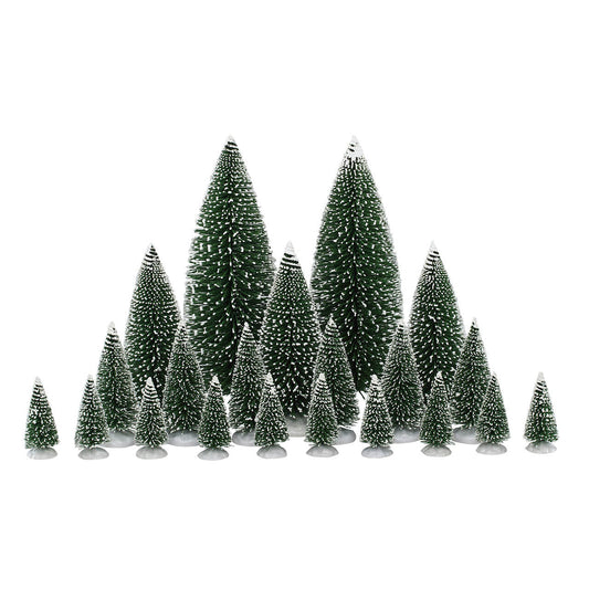 LEMAX VILLAGE - 21PC SET OF TREES 04768