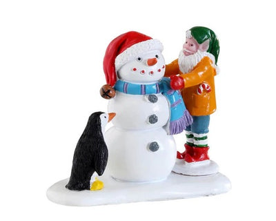 LEMAX VILLAGE - BUILDING A SNOWMAN 22134