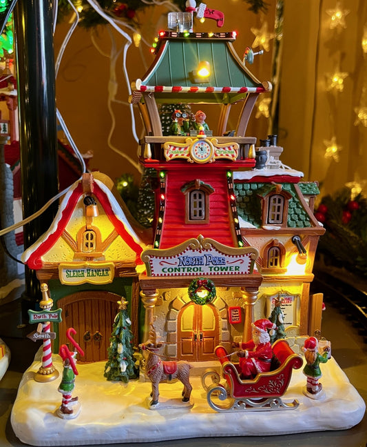 LEMAX VILLAGE - NORTH POLE CONTROL TOWER 25864