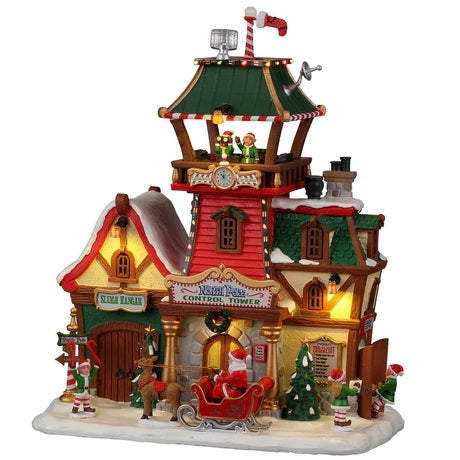 LEMAX VILLAGE - NORTH POLE CONTROL TOWER 25864