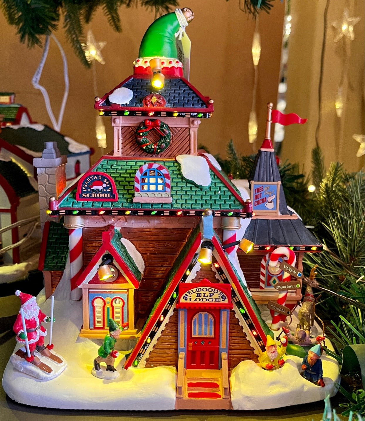 LEMAX VILLAGE - ELWOOD'S ELF LODGE 45224