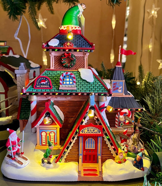LEMAX VILLAGE - ELWOOD'S ELF LODGE 45224
