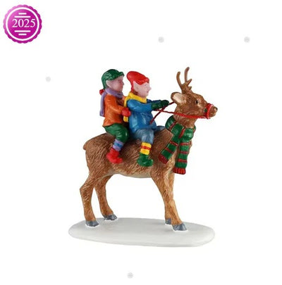 LEMAX VILLAGE - REINDEER RIDES 52529