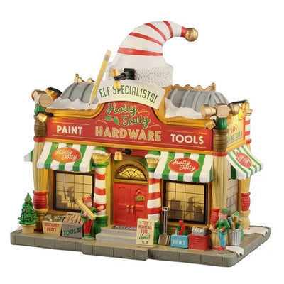 LEMAX VILLAGE - HOLLY JOLLY  HARDWARE 55321