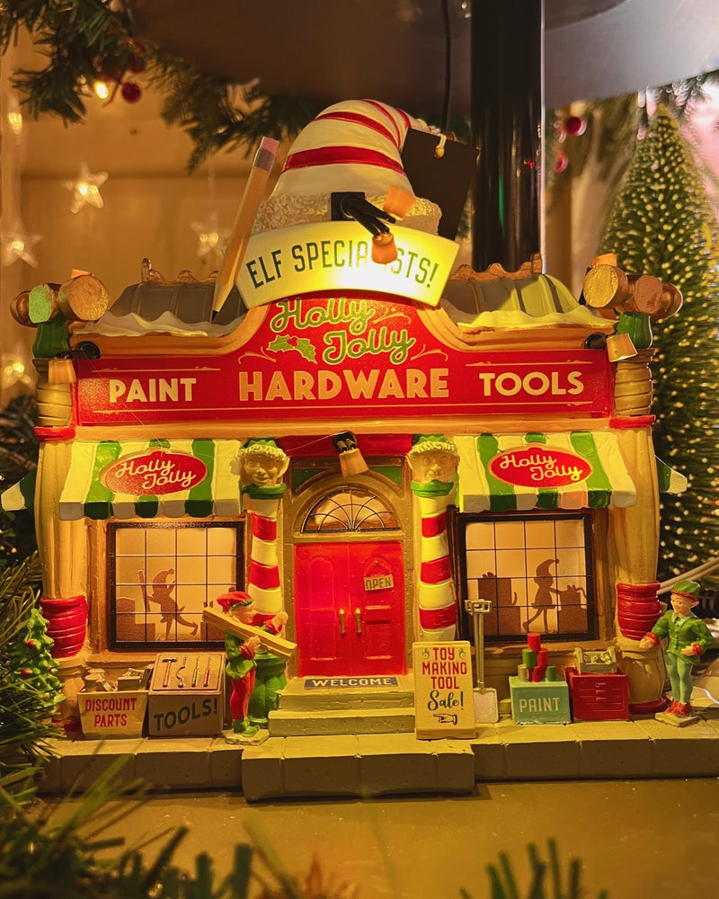 LEMAX VILLAGE - HOLLY JOLLY HARDWARE 55321