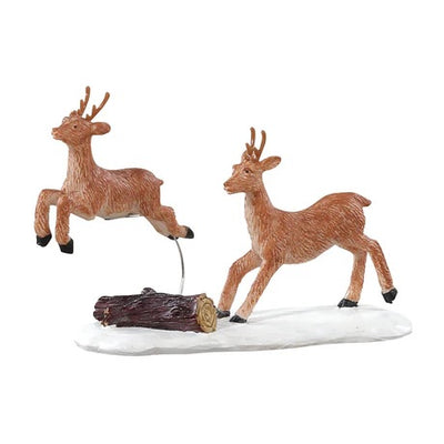 LEMAX VILLAGE - PRANCING REINDEER 82566