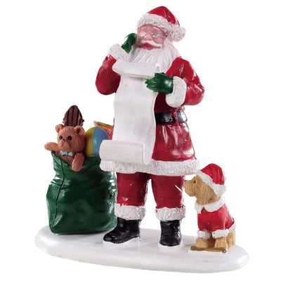 LEMAX VILLAGE - NAUGHTY OR NICE SANTA 92760