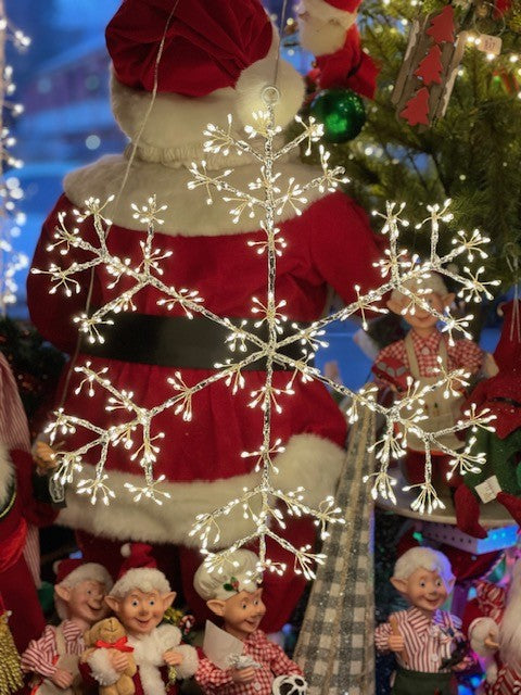 STARBURST SNOWFLAKE HANGING LIGHT
