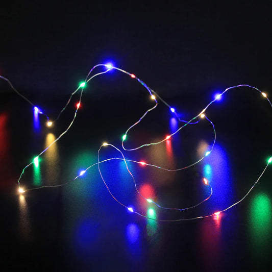 40 LED MICRO STRING LIGHTS MULTICOLOUR MIC011M