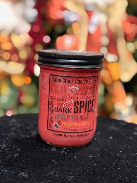 SWAN CREEK  PANTRY JAR CANDLE [Sc:HOME FOR THE HOLIDAYS]
