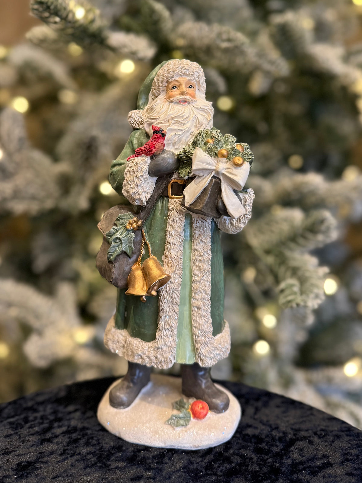 Festive Santa with Bells YG0002