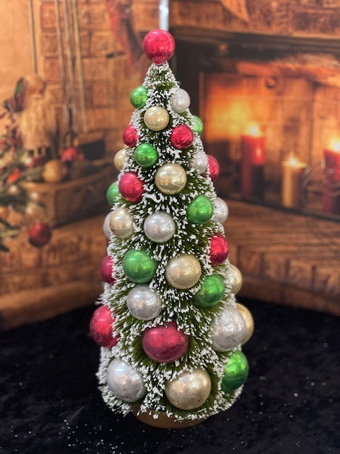 BETHANY LOWE TRADITIONAL BOTTLE BRUSH LARGE TREE