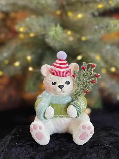 SPECIAL EDITION BETHANY LOWE SIGNED BEARY MERRY CHRISTMAS BEAR TL0229