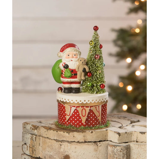 BETHANY LOWE JOY SANTA ON BOX TL2360