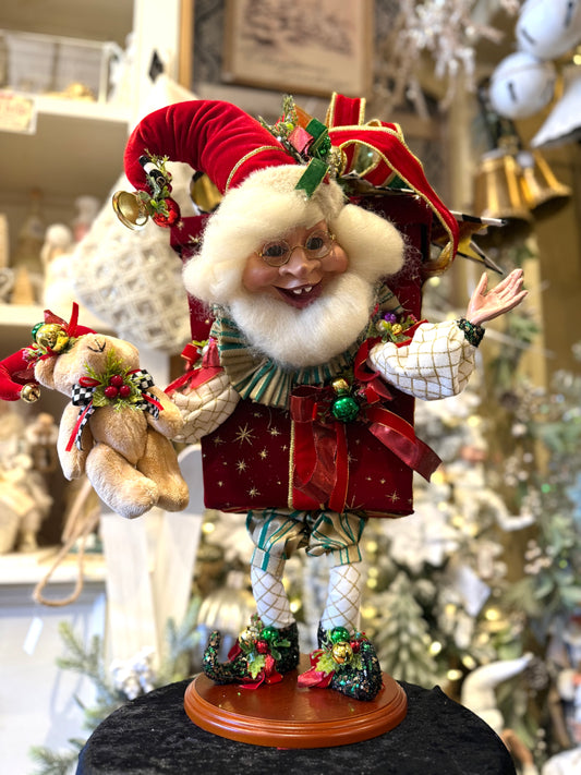 MARK ROBERTS - Medium Christmas Present Elf 51-64174