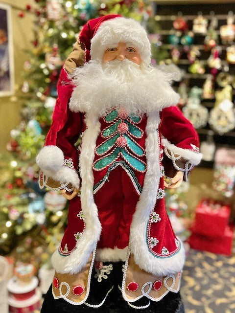 KATHERINE'S COLLECTION - 24" GINGERBREAD SANTA