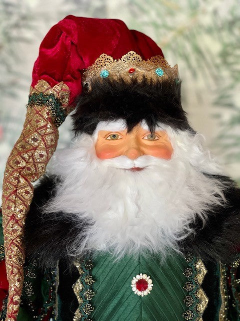 KATHERINE'S GLORIOUS TIDINGS 32IN SANTA KINGSTON TIDINGS DOLL 28-128164