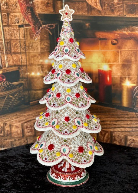 GINGERBREAD FOREST - 23.5" GINGRBREAD TREE