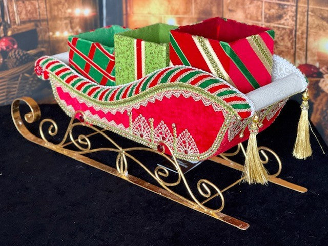 KATHERINE'S COLLECTION -12INCH ALL THE TRIMMINGS SLED SERVING PIECE 28-228568
