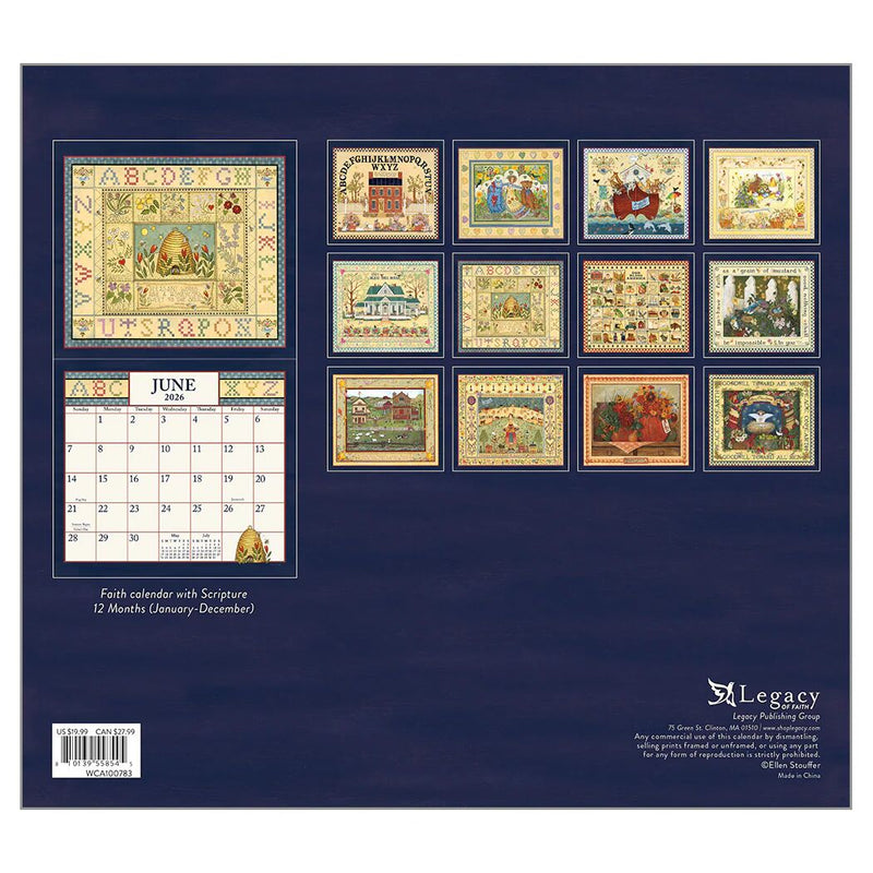 LEGACY CALENDAR 2026 - SAMPLER 