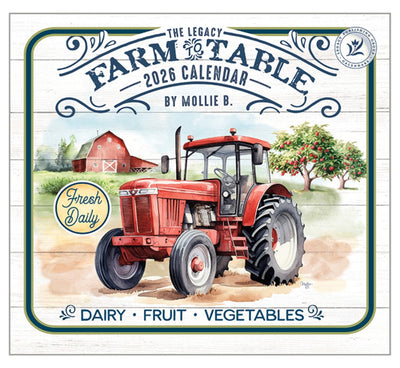 LEGACY CALENDAR 2026 - FARM TO TABLE