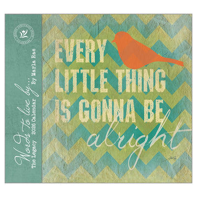 LEGACY CALENDAR 2026 - WORDS TO LIVE BY