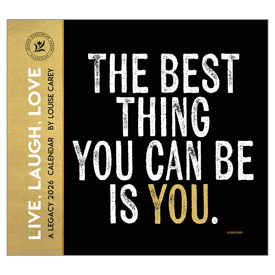 LEGACY CALENDAR 2026 - LIVE, LAUGH, LOVE