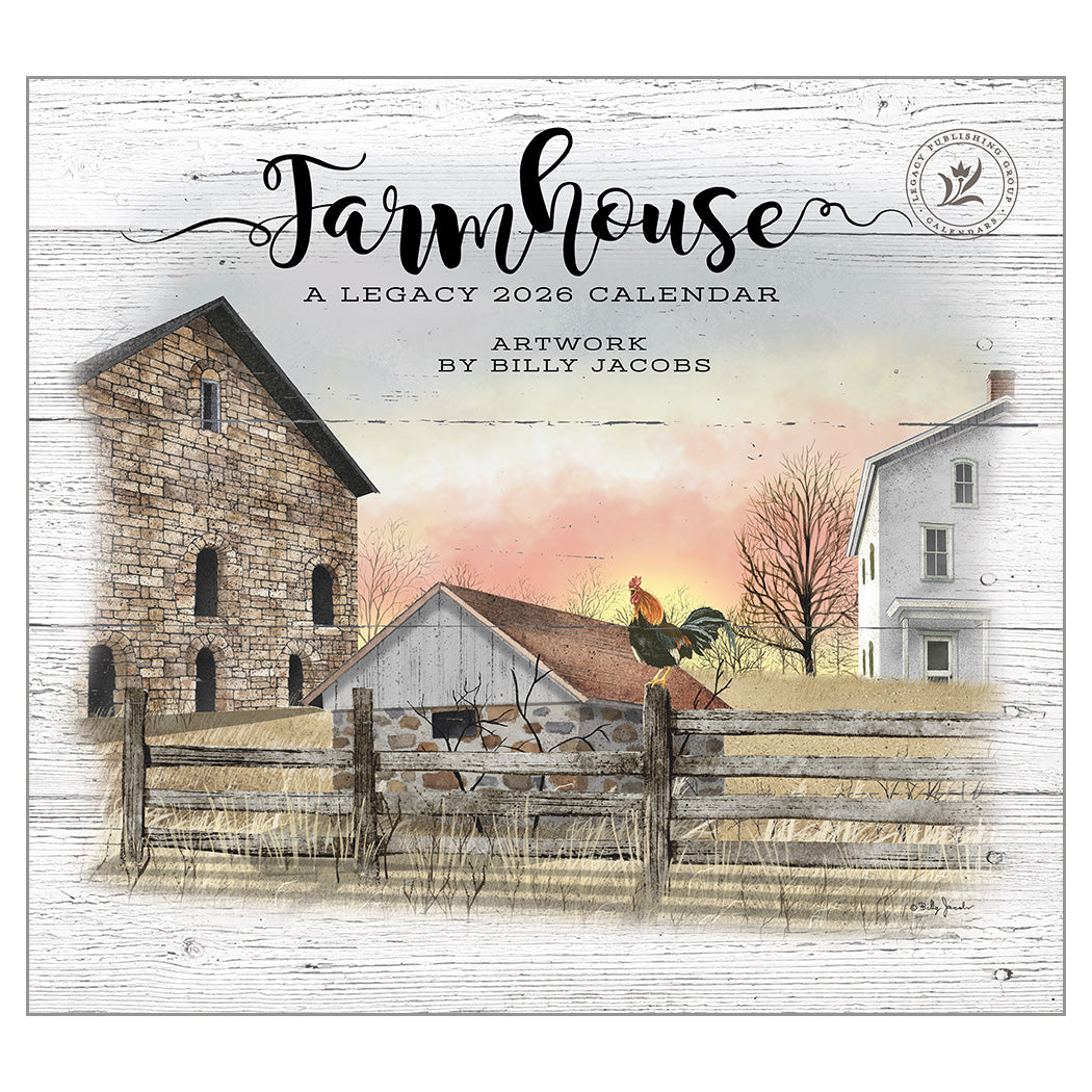 LEGACY CALENDAR 2026 - FARMHOUSE