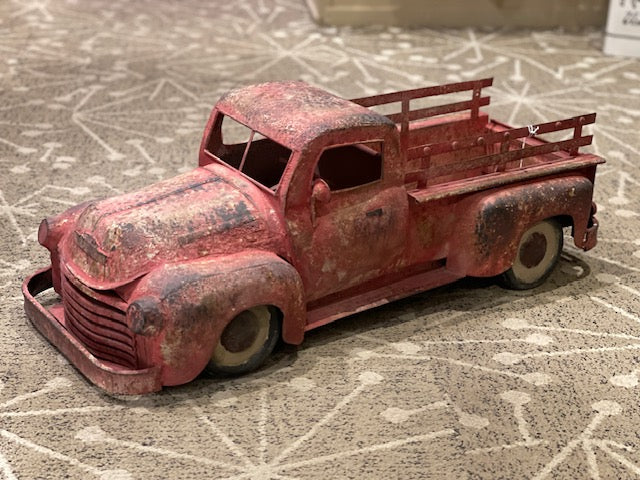 RAGON HOUSE RUSTIC 26 INCH VINTAGE PICK UP TRUCK H185048 BULKY ITEM EXTRA POSTAGE)