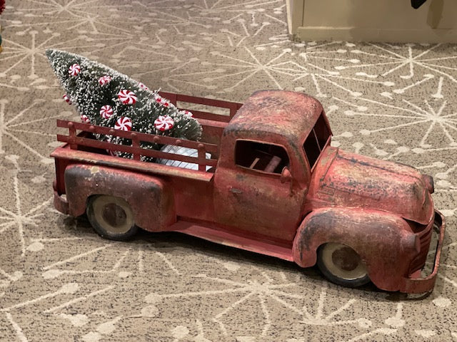 RAGON HOUSE RUSTIC 26 INCH VINTAGE PICK UP TRUCK H185048 BULKY ITEM EXTRA POSTAGE)