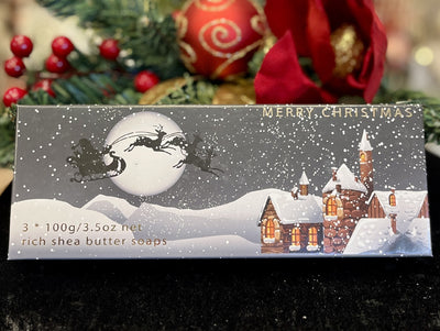 WINTER VILLAGE SOAP GIFT SET