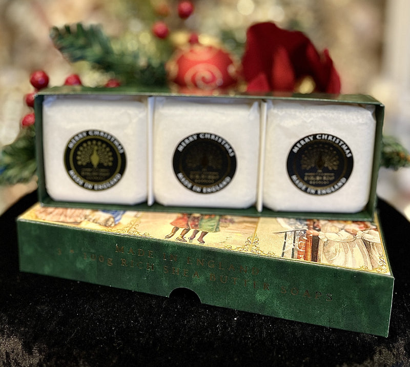 VICTORIAN CHRISTMAS SOAP GIFT SET