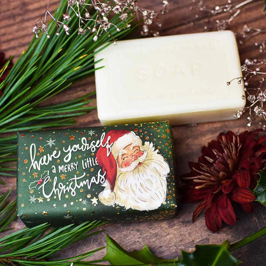 SANTA CHRISTMAS SOAP BAR