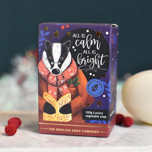 BADGER MINI CHRISTMAS SOAP BAR