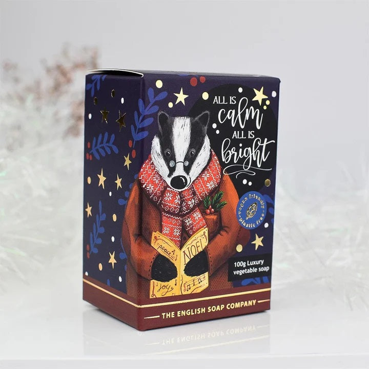 BADGER MINI CHRISTMAS SOAP BAR