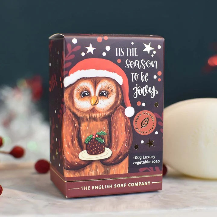 OWL CHRISTMAS MINI SOAP BAR