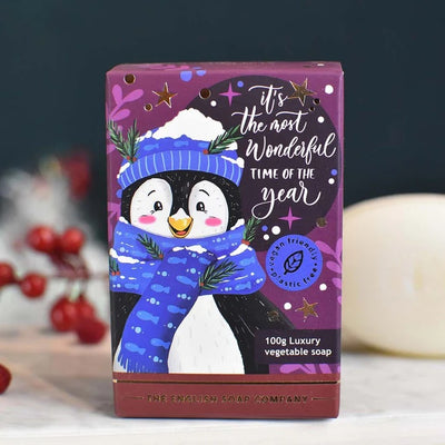 PENGUIN CHRISTMAS MINI SOAP BAR