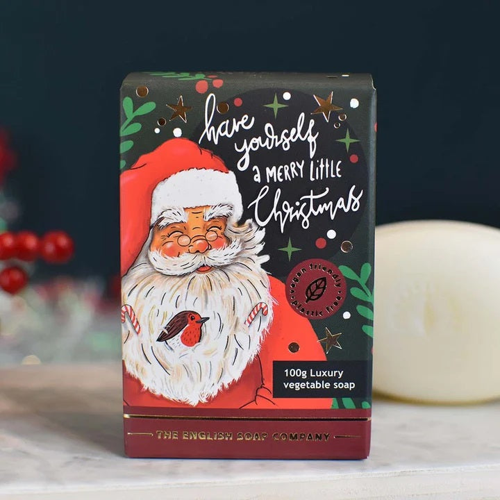 SANTA CHRISTMAS MINI SOAP BAR