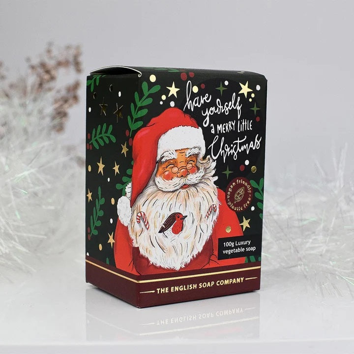 SANTA CHRISTMAS MINI SOAP BAR