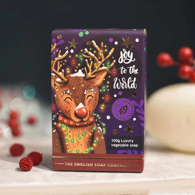 REINDEER CHRISTMAS MINI SOAP BAR