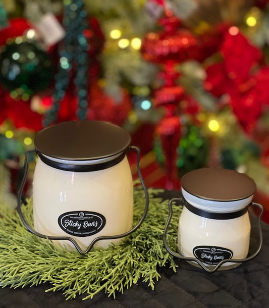 MILKHOUSE CANDLES CREAM JAR - STICKY BUNS