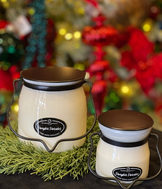 MILKHOUSE CANDLES CREAM JAR - PUMPKIN PANCAKES