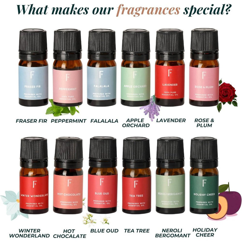 24 DAY ADVENT CALENDAR OF ESSENTIAL OILS GIFT PACK FLKWEL24