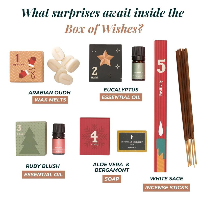 Box of Wishes 12pc Advent Box FLKBOW